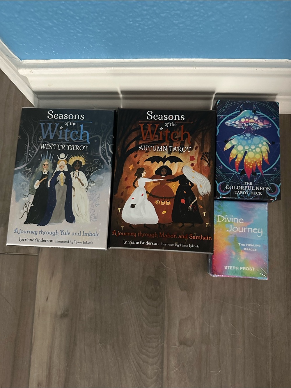 Tarot Deck bundle Seasons of the Witch Winter and autumn fall tarot Oracle